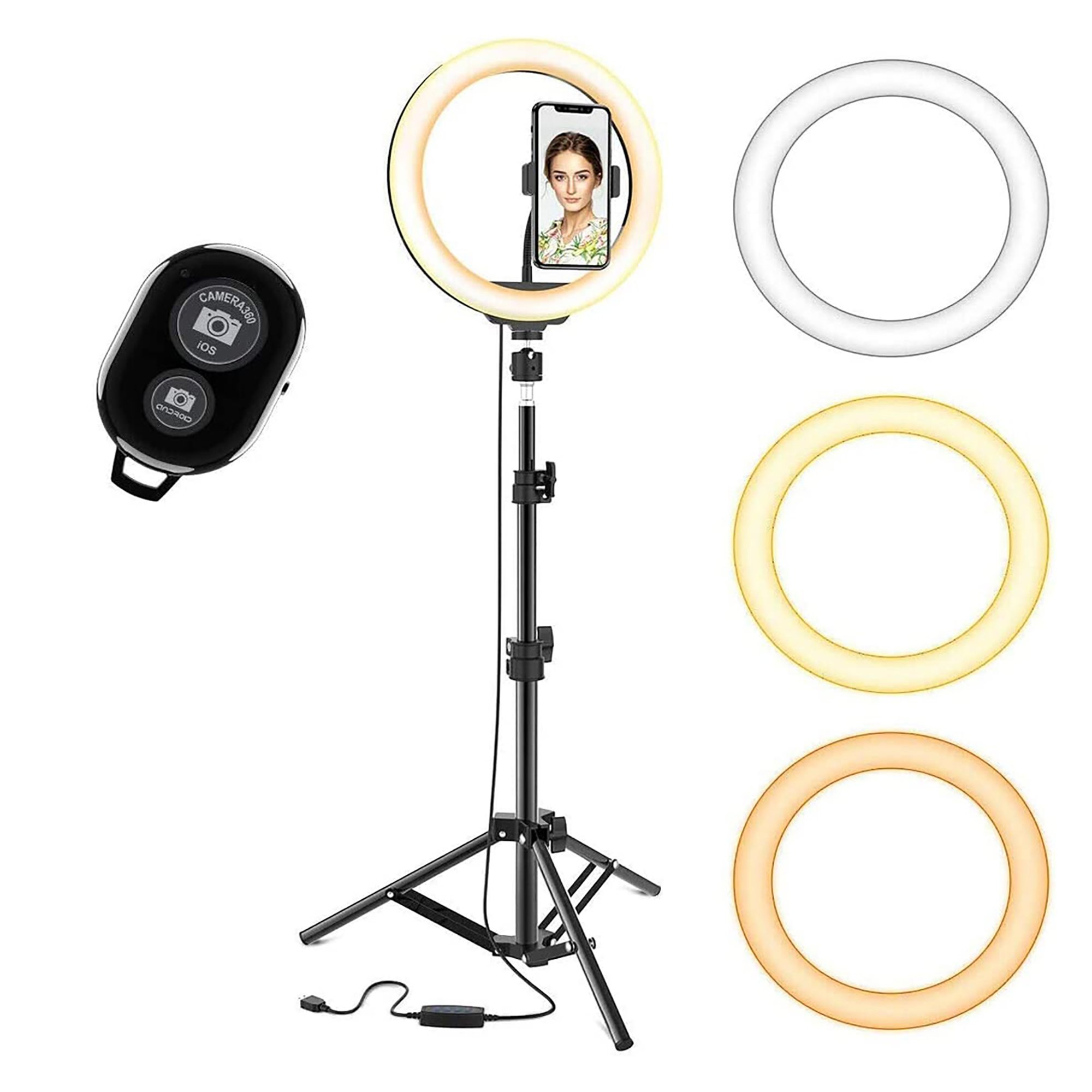 12" LED TIK Tok Ring Light with Tripod Stand Phone Holder Ringlight Stand for Makeup Tiktok Live Zoom Halo Light 5 Core RL12 12" LED TIK Tok Ring Light with Tripod Stand Phone Holder Ringlight Stand for Makeup Tiktok Live Zoom Halo Light 5 Core RL12